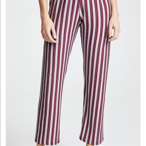 Striped crop pant